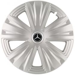 AutoHelix MSA Set 4 Capace Roti, potrivite jantelor de R14, pentru Mercedes-Benz, model glory Gri (14949)