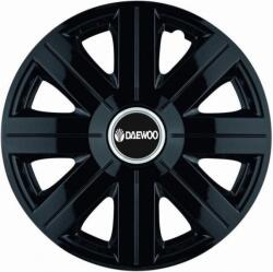AutoHelix MSA Set 4 Capace Roti, potrivite jantelor de R14, pentru Daewoo, model Cosmos Negru (13535)