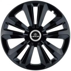 AutoHelix MSA Set 4 Capace Roti Terra Negru R16, pentru Lexus (14262)