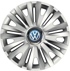 AutoHelix MSA Set 4 capace roti Cu Inel Cromat Royal R14 Compatibil Cu Volkswagen (8087)