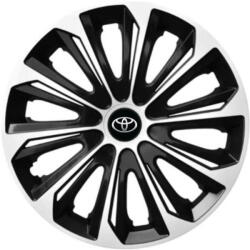 AutoHelix MSA Set 4 capace roti Extra strong silver R15 Compatibil Cu Toyota (6860)