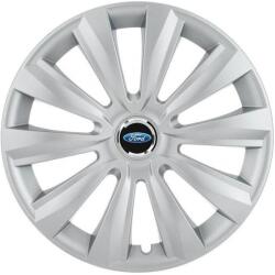 AutoHelix MSA Set 4 Capace Roti, potrivite jantelor de R16, pentru Ford, model delta cromat (13997)