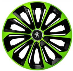 AutoHelix MSA Set 4 capace roti Extra strong green R16 Compatibil Cu Peugeot (6742)