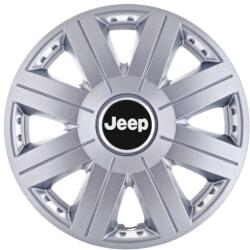 AutoHelix MSA Set 4 capace roti 14 inchi (R14) Cosmos Gri, Compatibil Cu Jeep (4740)