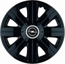 AutoHelix MSA Set 4 Capace Roti, potrivite jantelor de R14, pentru Opel, model Cosmos Negru (13564)