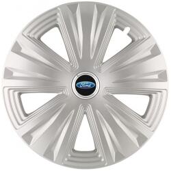 AutoHelix MSA Set 4 Capace Roti, potrivite jantelor de R14, pentru Ford, model glory Gri (14933)