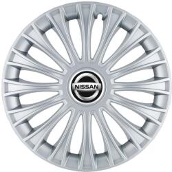 AutoHelix MSA Set 4 Capace Roti, potrivite jantelor de R14, pentru Nissan, model dino cromat (15003)