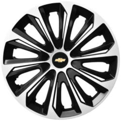 AutoHelix MSA Set 4 capace roti Extra strong silver R15 Compatibil Cu Chevrolet (6781)