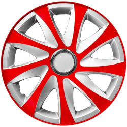 AutoHelix MSA Set 4 Capace Drift Extra Red/silver R15 (00000740)
