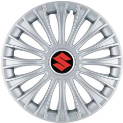 AutoHelix MSA Set 4 Capace Roti, potrivite jantelor de R14, pentru Suzuki, model dino cromat (15026)