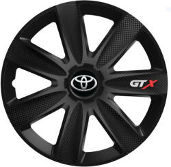 AutoHelix MSA Set 4 Capace Roti GTX Negru Carbon Toyota, R15 (GTX29)
