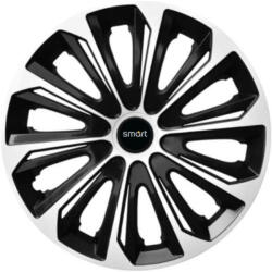 AutoHelix MSA Set 4 capace roti Extra strong silver R15 Compatibil Cu Smart (6849)