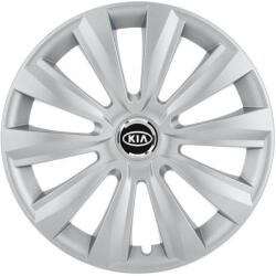 AutoHelix MSA Set 4 Capace Roti, potrivite jantelor de R16, pentru Kia, model delta cromat (14001)