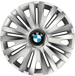 AutoHelix MSA Set 4 capace roti Cu Inel Cromat Royal R16 Compatibil Cu BMW (8002)