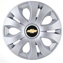 AutoHelix MSA Set 4 Capace Roti, potrivite jantelor de R16, Compatibil Cu Chevrolet, model top crom (14667)