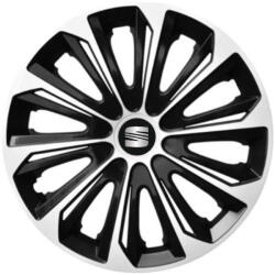 AutoHelix MSA Set 4 capace roti Extra strong silver R15 Compatibil Cu Seat (6842)