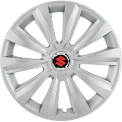 AutoHelix MSA Set 4 Capace Roti, potrivite jantelor de R16, pentru Suzuki, model delta cromat (14019)