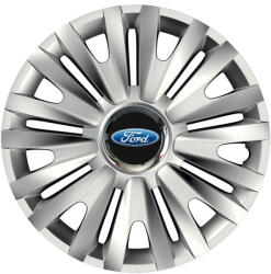 AutoHelix MSA Set 4 capace roti Cu Inel Cromat Royal R15 Compatibil Cu Ford (8019)