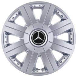 AutoHelix MSA Set 4 capace roti 16 inchi (R16) Cosmos Gri, Compatibil Cu Mercedes (4756)