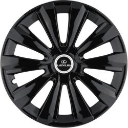 AutoHelix MSA Set 4 Capace Roti, potrivite jantelor de R16, pentru Lexus, model delta negru (13931)