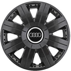 AutoHelix MSA Set 4 capace roti Cosmos Negru R15, pentru gama auto Audi (3823)
