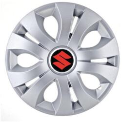 AutoHelix MSA Set 4 Capace Roti 16 inchi (R16), Compatibil Cu Suzuki, model Top Gri (17884)