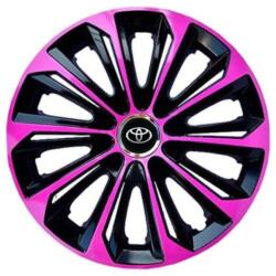 AutoHelix MSA Set 4 capace roti 16 (R16) Extra Strong Pink, Compatibile Cu Toyota (6041)