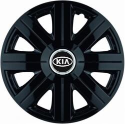 AutoHelix MSA Set 4 Capace Roti, potrivite jantelor de R14, pentru Kia, model Cosmos Negru (13545)