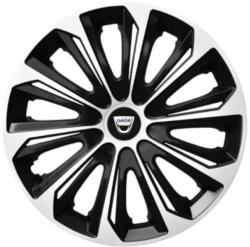 AutoHelix MSA Set 4 capace roti Extra strong silver R15 Compatibil Cu Dacia (6788)