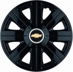AutoHelix MSA Set 4 Capace Roti, potrivite jantelor de R14, pentru Chevrolet, model Cosmos Negru (13531)