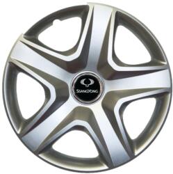 AutoHelix MSA Set 4 Capace Roti Creative Rey R14, Potrivite Jantelor de 14 inch, Pentru SsangYong, Model 202 (17411)
