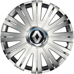 AutoHelix MSA Set 4 Capace Roti potrivite jantelor de 15 inch, pentru Renault, model Active Crom (17883)