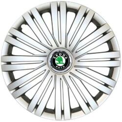 AutoHelix MSA Set 4 Capace Roti R14, Potrivite Jantelor de 14 inch, Pentru Skoda, Model 200 (12366)