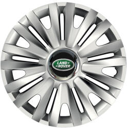 AutoHelix MSA Set 4 capace roti Cu Inel Cromat Royal R14 Compatibil Cu Land Rover (8030)