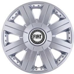 AutoHelix MSA Set 4 capace roti 14 inchi (R14) Cosmos Gri, Compatibil Cu Fiat (4721)