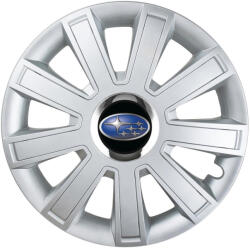 AutoHelix MSA Set 4 Capace Roti, potrivite jantelor de R16, pentru Subaru, model flash cromat (13071)