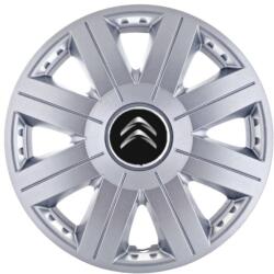 AutoHelix MSA Set 4 capace roti 14 inchi (R14) Cosmos Gri, Compatibil Cu Citroen (4714)
