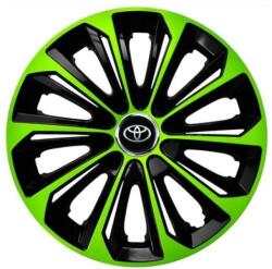 AutoHelix MSA Set 4 capace roti Extra strong green R16 Compatibil Cu Toyota (6764)