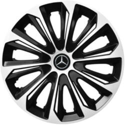 AutoHelix MSA Set 4 capace roti Extra strong silver R15 Compatibil Cu Mercedes-Benz (6818)
