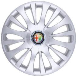 AutoHelix MSA Set 4 Capace Roti R15, Potrivite Jantelor de 15 inch, Pentru Alfa Romeo, Model 328 (12390)
