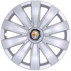AutoHelix MSA Set 4 Capace Roti R16, Potrivite Jantelor de 16 inch, Pentru Alfa Romeo, Model 421 (12457)