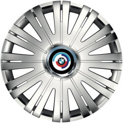 AutoHelix MSA Set 4 Capace Roti potrivite jantelor de 15 inch, pentru BMW Nou, model Active Crom (17654)