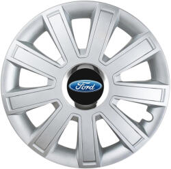 AutoHelix MSA Set 4 Capace Roti, potrivite jantelor de R16, pentru Ford, model flash cromat (13011)