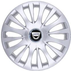 AutoHelix MSA Set 4 Capace Roti R15, Potrivite Jantelor de 15 inch, Pentru Dacia, Model 328 (12395)