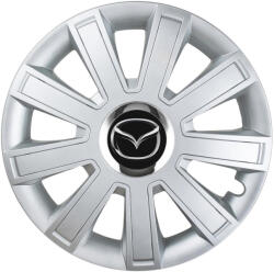 AutoHelix MSA Set 4 Capace Roti, potrivite jantelor de R16, pentru Mazda, model flash cromat (13032)