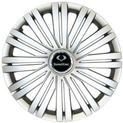 AutoHelix MSA Set 4 Capace Roti R16, Potrivite Jantelor de 16 inch, Pentru SsangYoung, Model 422 (12374)