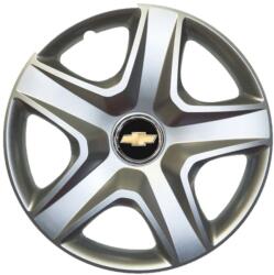 AutoHelix MSA Set 4 Capace Roti Creative Rey R14, Potrivite Jantelor de 14 inch, Pentru Chevrolet, Model 202 (15679)