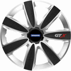 AutoHelix MSA Set 4 Capace Roti GTX Carbon Gri-Negru R17, Pentru Volvo (GTXM112)