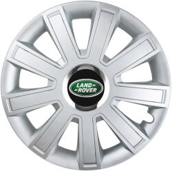 AutoHelix MSA Set 4 Capace Roti, potrivite jantelor de R16, pentru Land Rover, model flash cromat (13023)