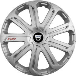 AutoHelix MSA Set 4 Capace Roti Evo Gri R15, Pentru Dacia (EVOG11)